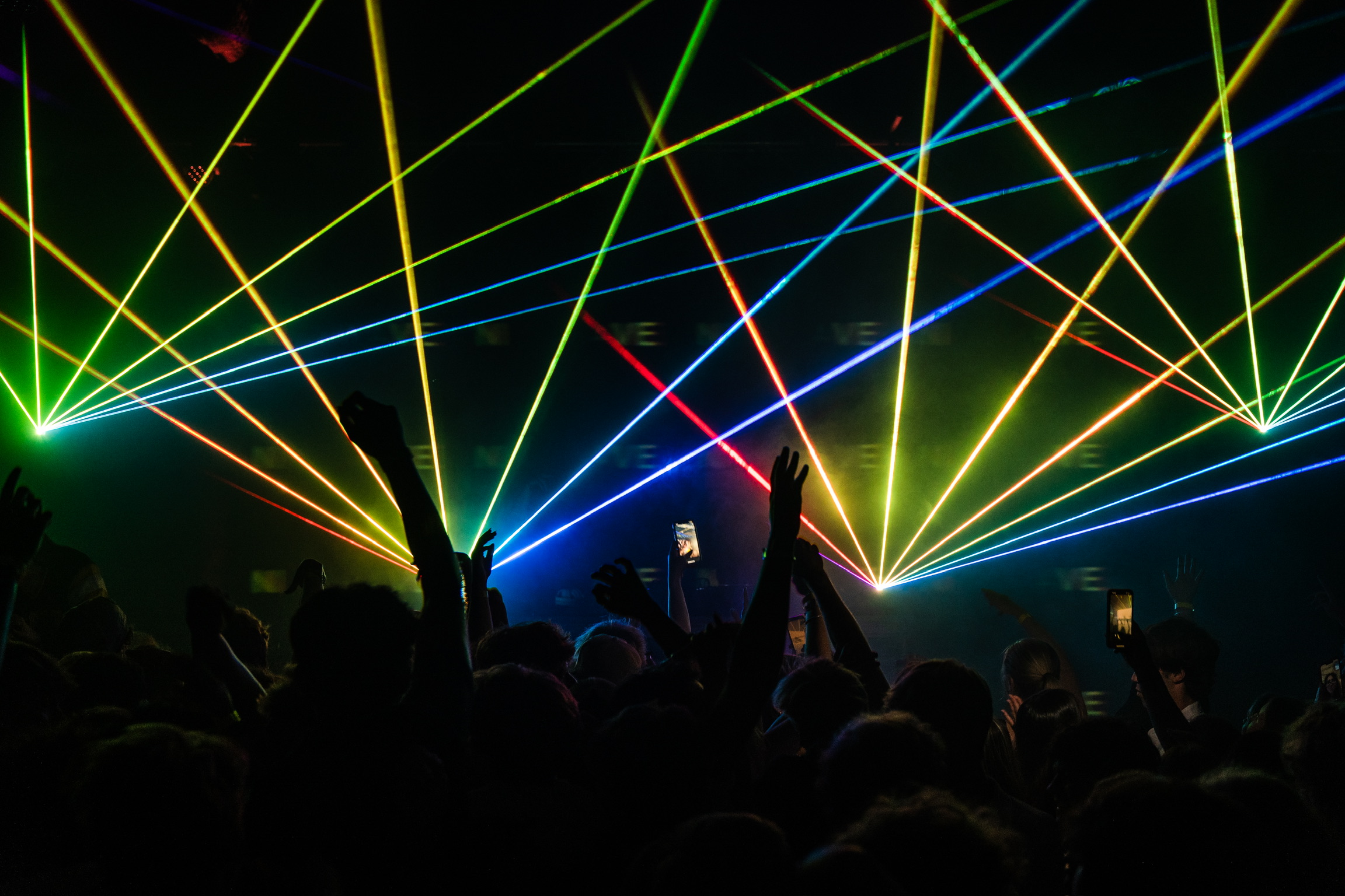 DJ and Lasers